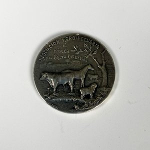 Medalla de Plata Asociación Agropecuaria y Hípica del Salto Oriental 1907 - imagen 2