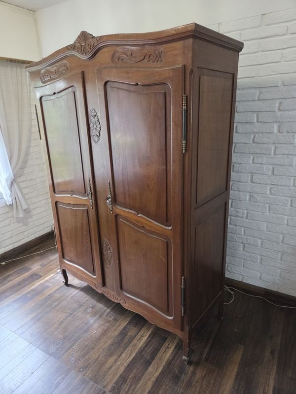 Ropero Provenzal de Dos Puertas en Buen Estado - imagen 4