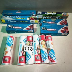 Pack de 12 Bolsas Plásticas y Film para Cocina Marca Rhino - imagen 2