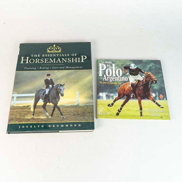 2 Libros: Lo Esencial de la Equitación y Lo Mejor del Polo Argentino - imagen 1