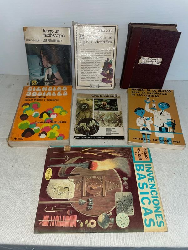 Lote de Libros Didácticos para Jóvenes Científicos