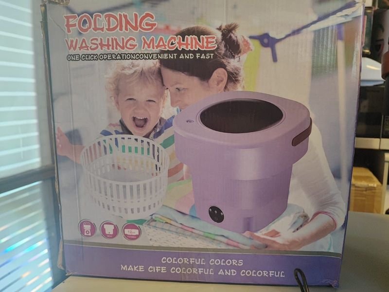 Lavadora portátil 12V - 12L, funciona - imagen 6