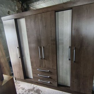 Ropero Grande de MDF con 6 Puertas y 3 Cajones - imagen 4