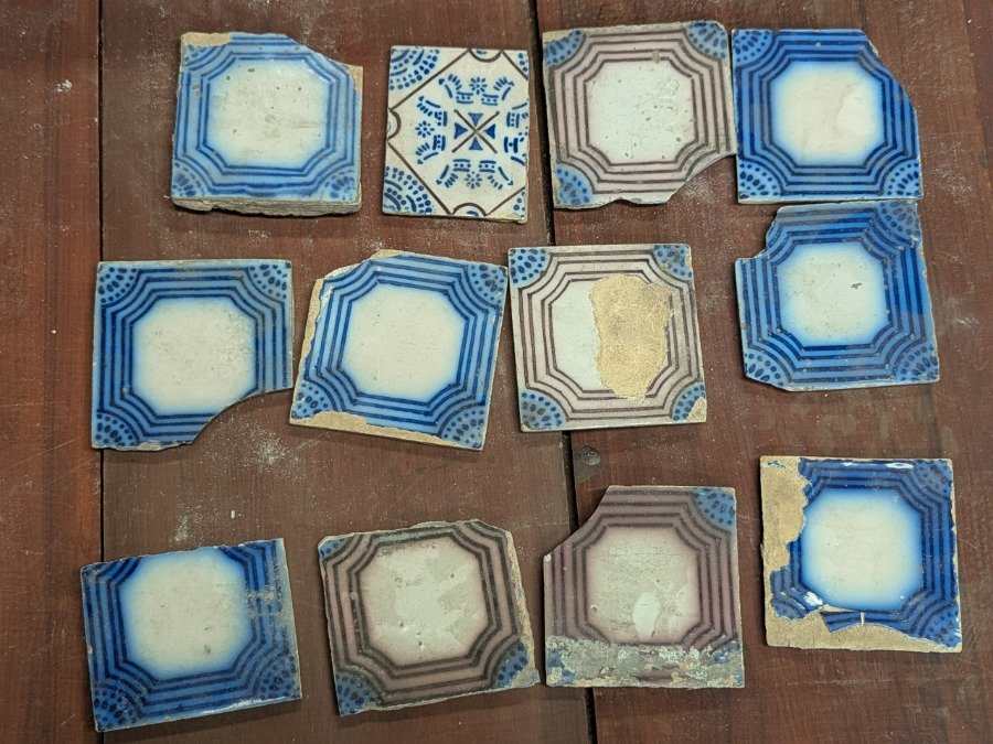 Azulejos y cerámica azul y blanca - imagen 4