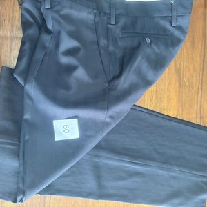 Pantalón de Vestir Talle 60 Negro Rayado - imagen 3