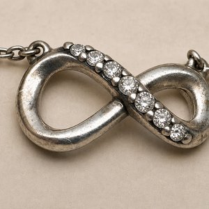 Gargantilla Pandora Plata 925 Símbolo Infinito con Cristales - imagen 1