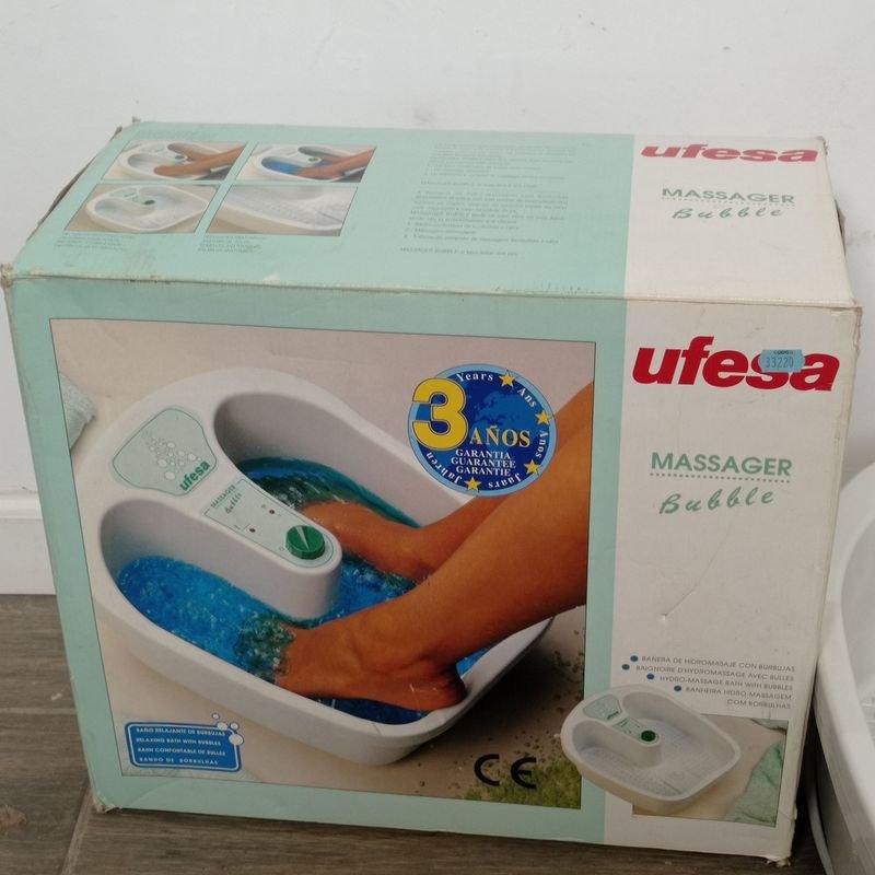 Masajeador de pies marca Ufesa en su caja original - imagen 4