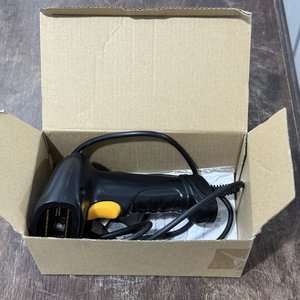 Escáner de Código de Barras Manual con Cable y Gatillo Amarillo - imagen 1