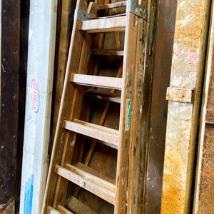 Escalera de Madera Tipo Tijera con Seis Escalones - imagen 3
