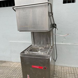 Lavavajillas Industrial Comenda de Capota en Acero Inoxidable Trifásico - imagen 1