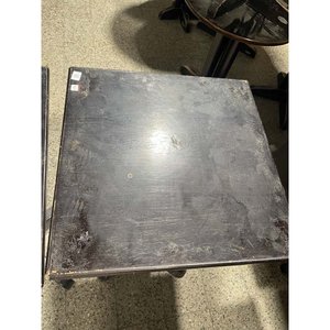 Par de Mesas Bar Cuadradas de Madera Delfino Álvarez - imagen 2