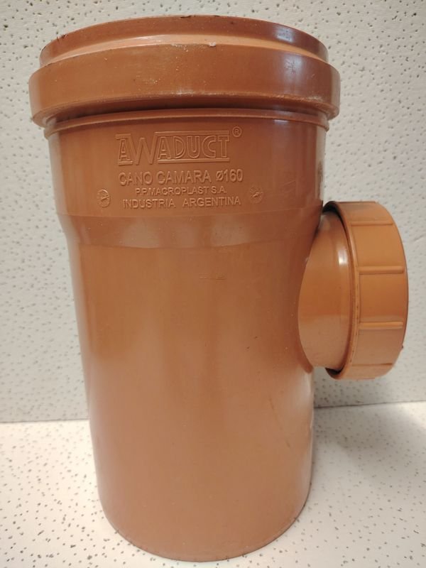 CAÑO CAMARA 160 - Tubo de plástico para inspección - imagen 3