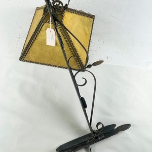 Colgante de Hierro Forjado y Lonja con Mensula Estilo Rústico - imagen 2