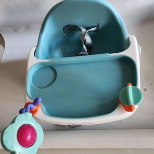 Lote anterior: Silla de comer para bebé Carestino, azul y blanco