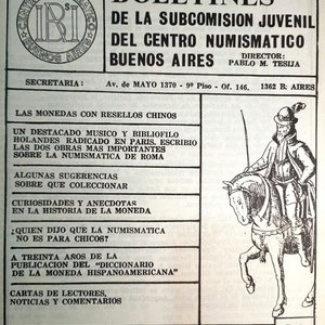 Lote de 18 Publicaciones sobre Numismática Argentina: Boletines, Catálogos y Monedas - imagen 7