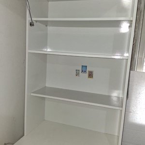 Mueble - Cristalero blanco 3 puertas 6 estantes - imagen 5