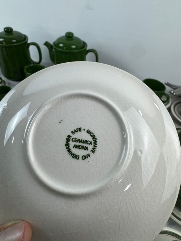 Juego de té y café en cerámica andina - imagen 9