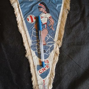 Banderín Histórico Club Nacional de Football Femenino Fútbol 5 (1971) - imagen 3
