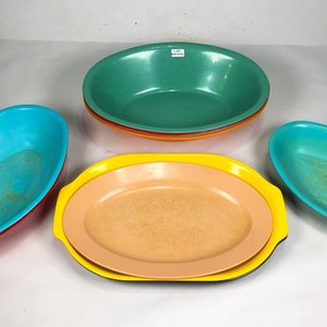 Lote anterior: Juego de Fuentes y Bandejas Ovaladas Multicolores en Melamina