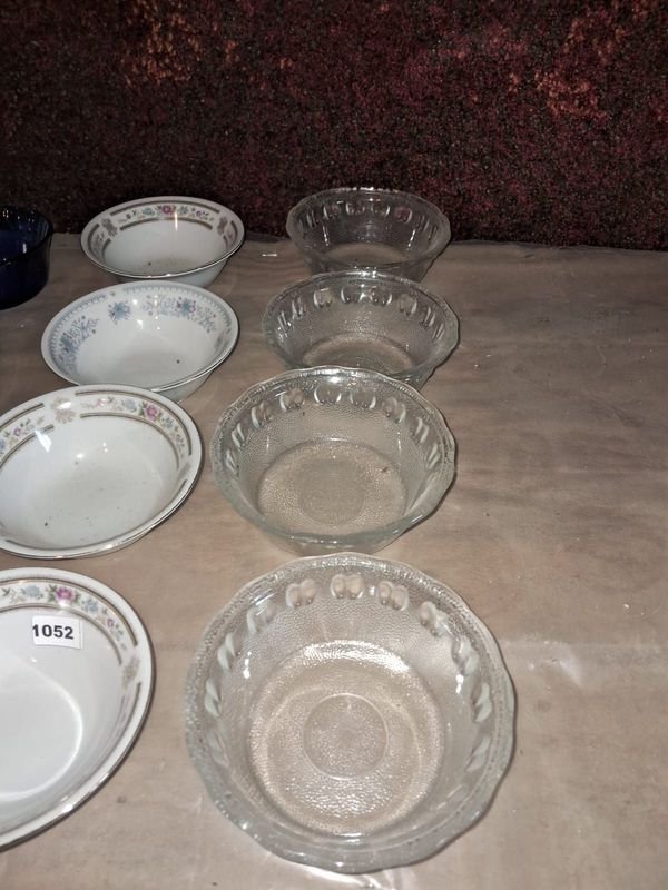 Lote de 12 Pocillos de Vidrio y Cerámica - imagen 2