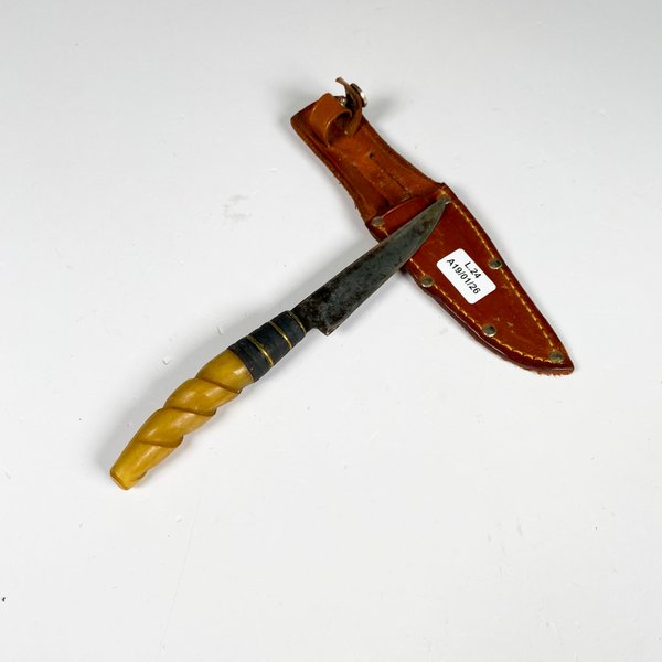 Cuchillo con vaina toledo y guampa - imagen 1
