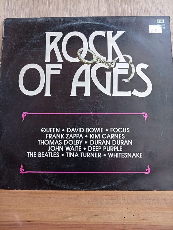 Vinilo LP "Rock of Ages" Queen, David Bowie, Deep Purple y más