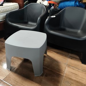 Juego de 2 Sillones Skarpo de PVC para Exterior con Mesa Auxiliar - imagen 5