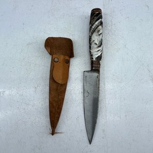 Cuchillo Campero "Caballo Negro" de Tandil con Funda de Cuero - imagen 5