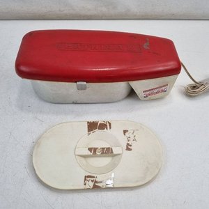 Calentador de Mamaderas Bathela 2 Rojo y Blanco con Tapa y Cable Original - imagen 2