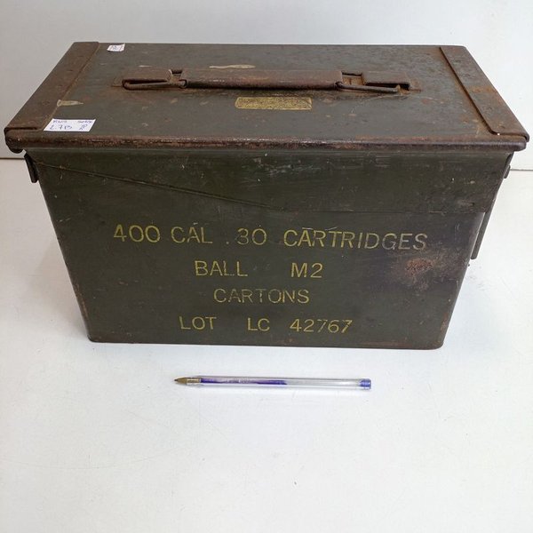 Caja Metálica para Municiones EMCO Calibre .400 con Manija - imagen 1
