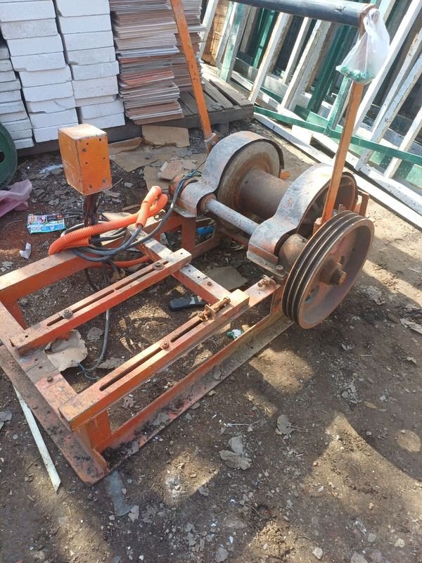 Guinche con Polea Industrial - Sin Motor ni Linga