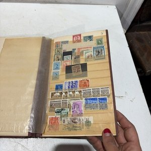 Álbum Antiguo con Sellos de Uruguay, Israel y Francia - imagen 4