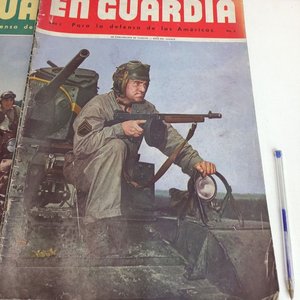 Lote de 5 Revistas "En Guardia" - Para la Defensa de las Américas - imagen 5