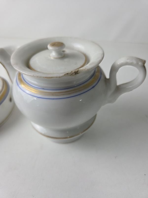 Tizanera en porcelana con antiguo escudo de la ROU pintada a mano - imagen 7