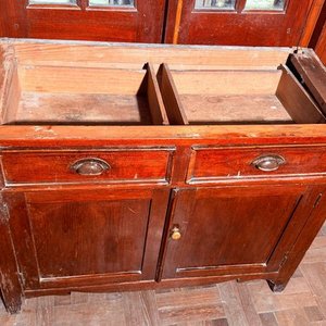 Aparador de Madera con 2 Puertas y 2 Cajones - imagen 3