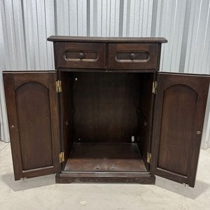 Mueble de Madera Antiguo con 2 Puertas y 2 Cajones - imagen 7