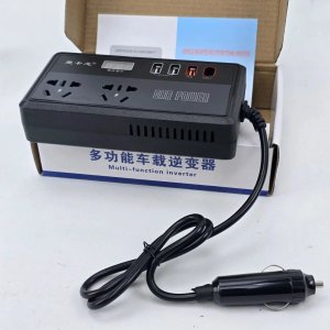 Inversor Multifunción 12V DC a 220V AC con Puertos USB y Tipo-C - imagen 3