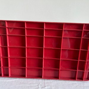 Cajón Plástico Rojo Lechero Industrial 48x33cm - imagen 3