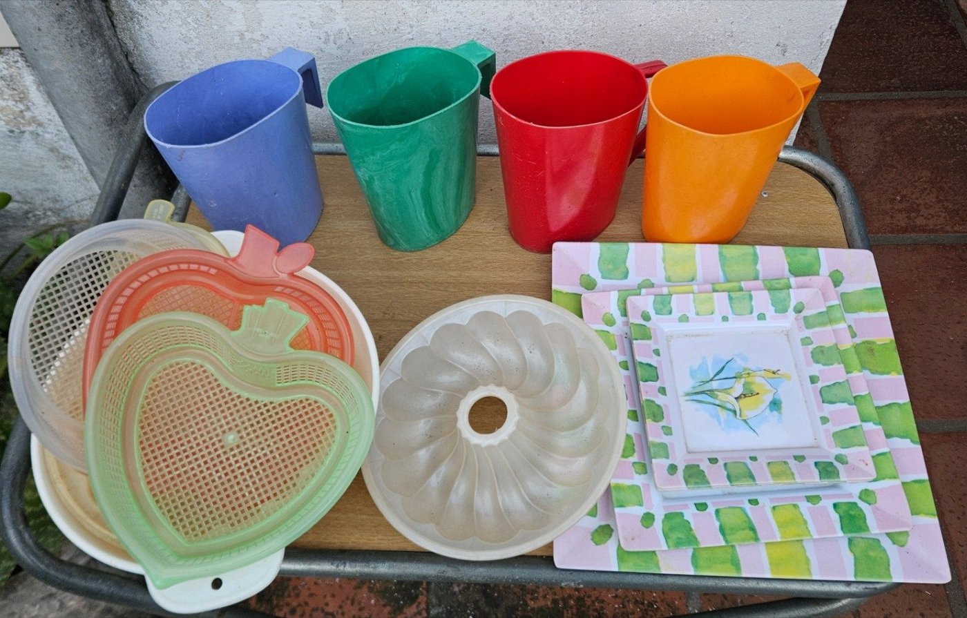 Lote de Utensilios de Cocina y Decoración Plástico