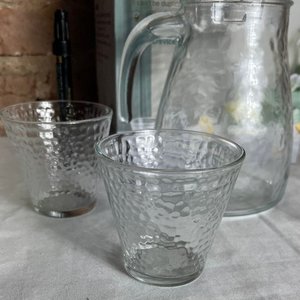 Jarra y 4 Vasos de Vidrio Transparente - imagen 5