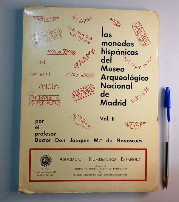 Libro: Las Monedas Hispánicas del Museo Arqueológico Nacional de Madrid, Vol. II - imagen 1