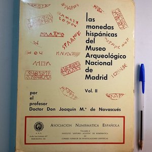 Lote anterior: Libro: Las Monedas Hispánicas del Museo Arqueológico Nacional de Madrid, Vol. II