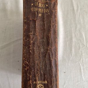 Obras Completas de Johann Wolfgang Goethe, Tomo II, Edición Aguilar 1950 - imagen 1