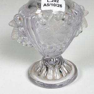 Perfumero de cristal con tapón, altura 22 cm - imagen 5
