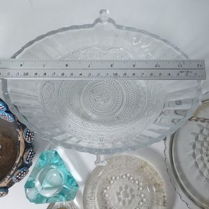 Lote Decorativo: Ceniceros y Centros de Mesa en Cerámica y Vidrio - imagen 4
