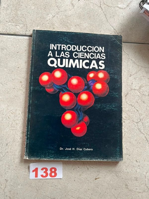 Introducción a las Ciencias Químicas por Dr. José H. Díaz Cubero - Edición 1988