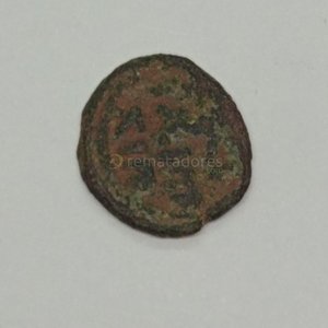 Moneda Antigua de Bronce con Inscripciones - imagen 2
