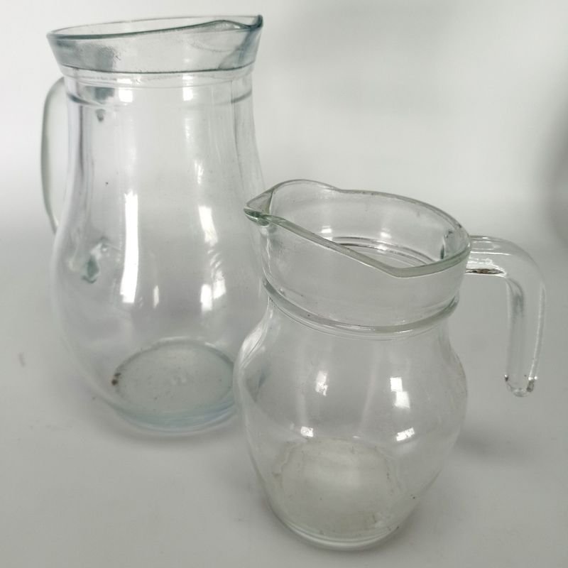 Jarritas de vidrio para vino y decoración - imagen 4