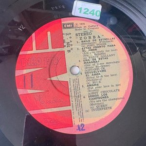 Disco de Vinilo "Zorba" Varios Intérpretes (1978) - imagen 2
