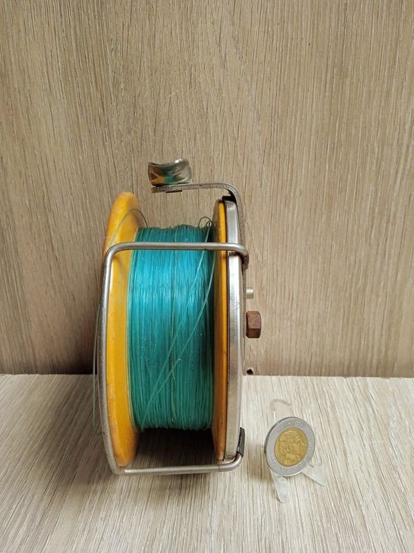 Lote de Reel de Pescar Antiguo para Salmon - imagen 4
